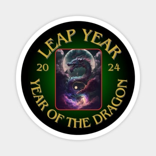 Leap Year in Year of the Dragon Magnet